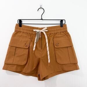 J.Crew Pull On cargo short NWT Size Small Tan Pink